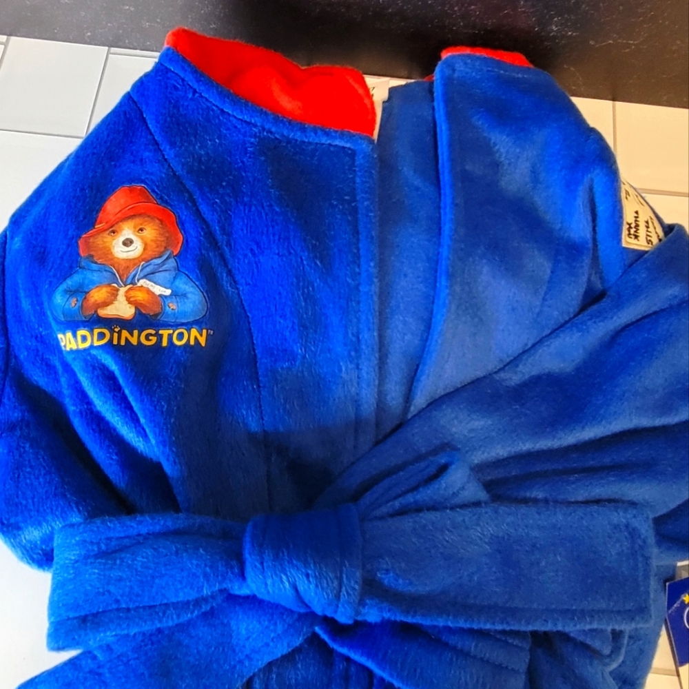 Paddington kids robe size 3T